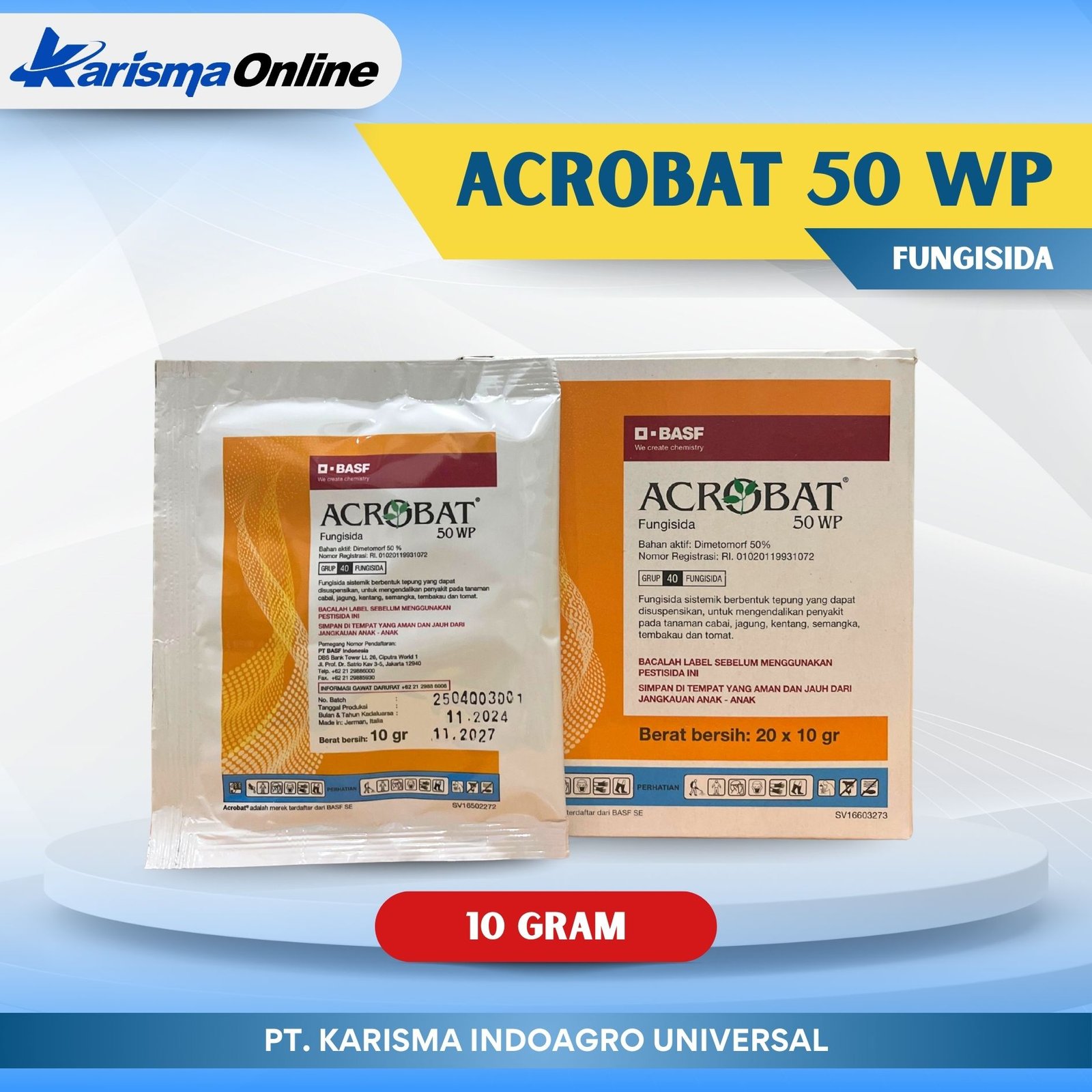 Acrobat WP 16 X 20 X 10 gr
