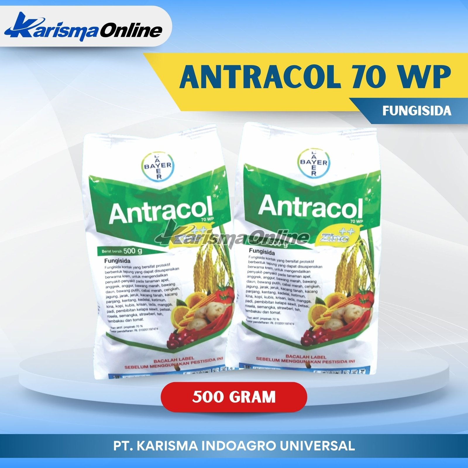 Antracol 70 WP 20 X 500 gr