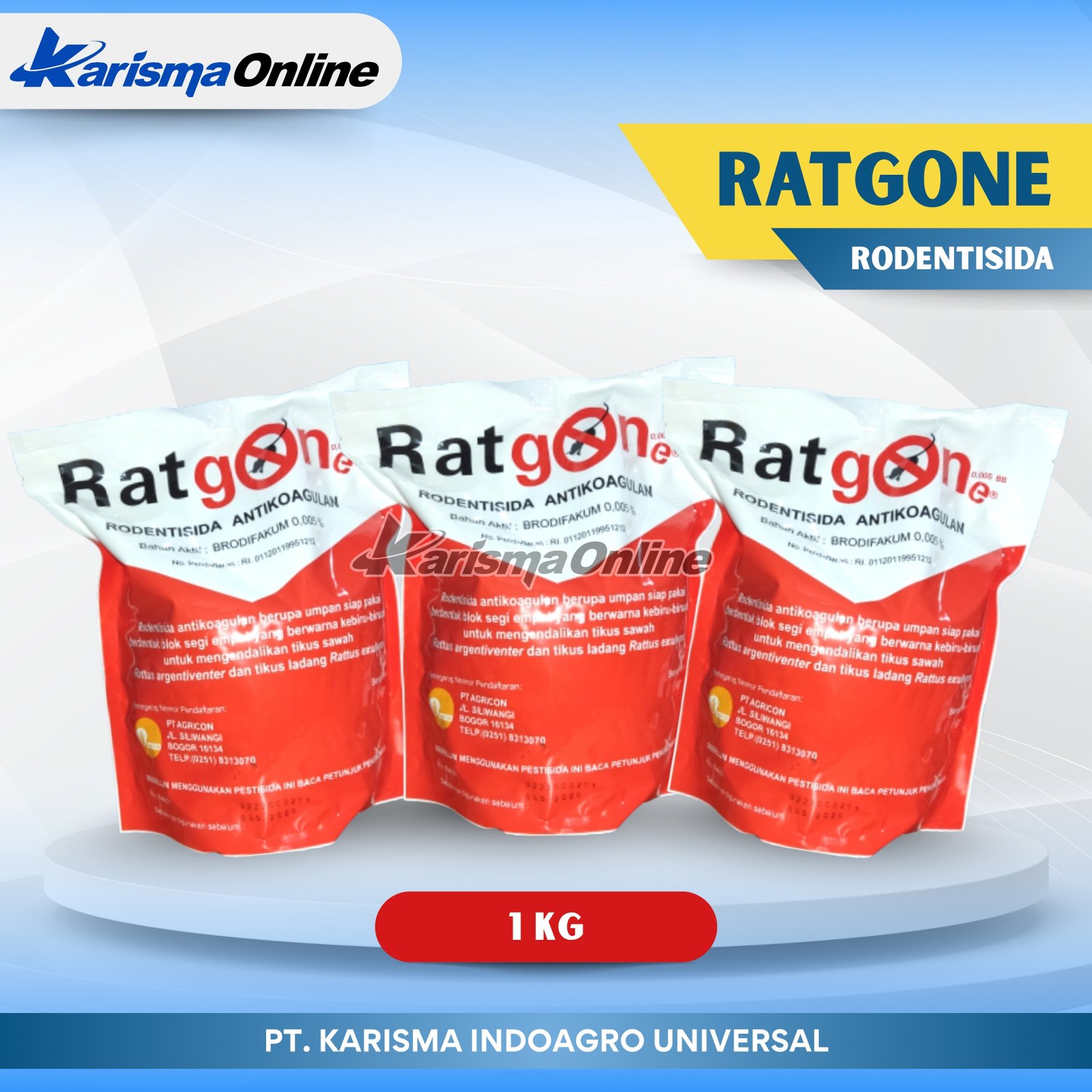 Ratgone 0.005 BB 10 X 1 kg
