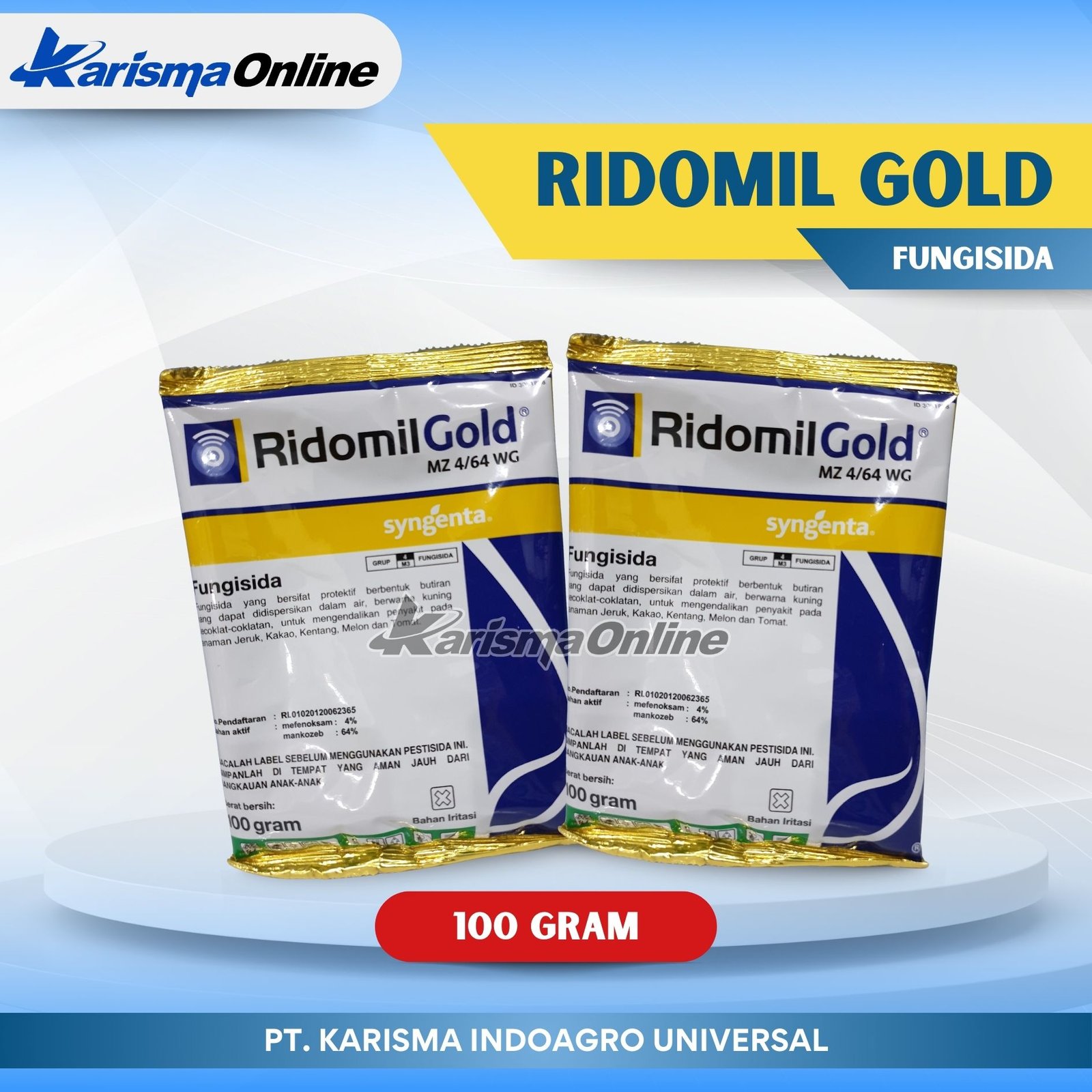 Ridomil Gold MZ 4/64 WG 100 X 100 gr
