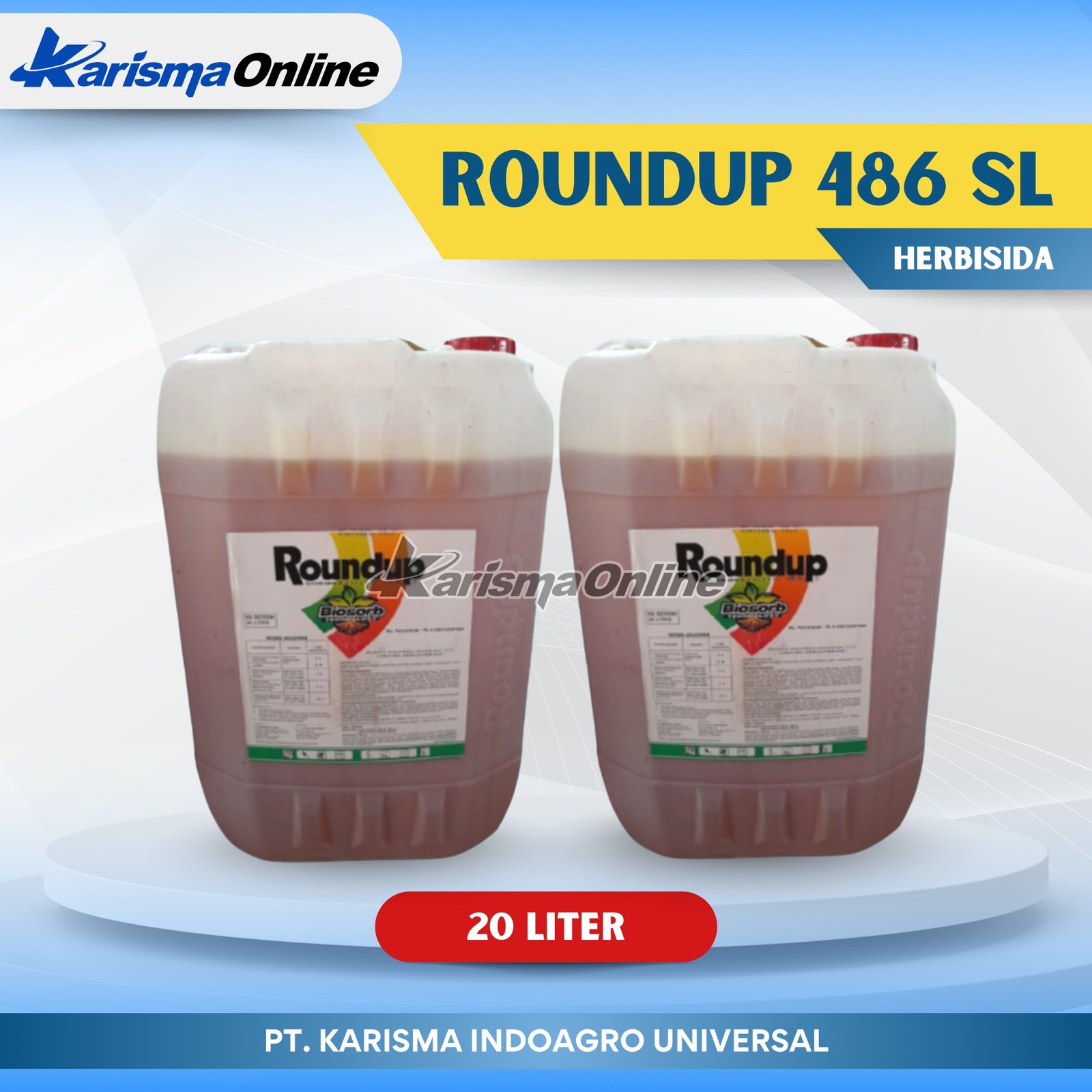 Round Up 486 SL 20 ltr