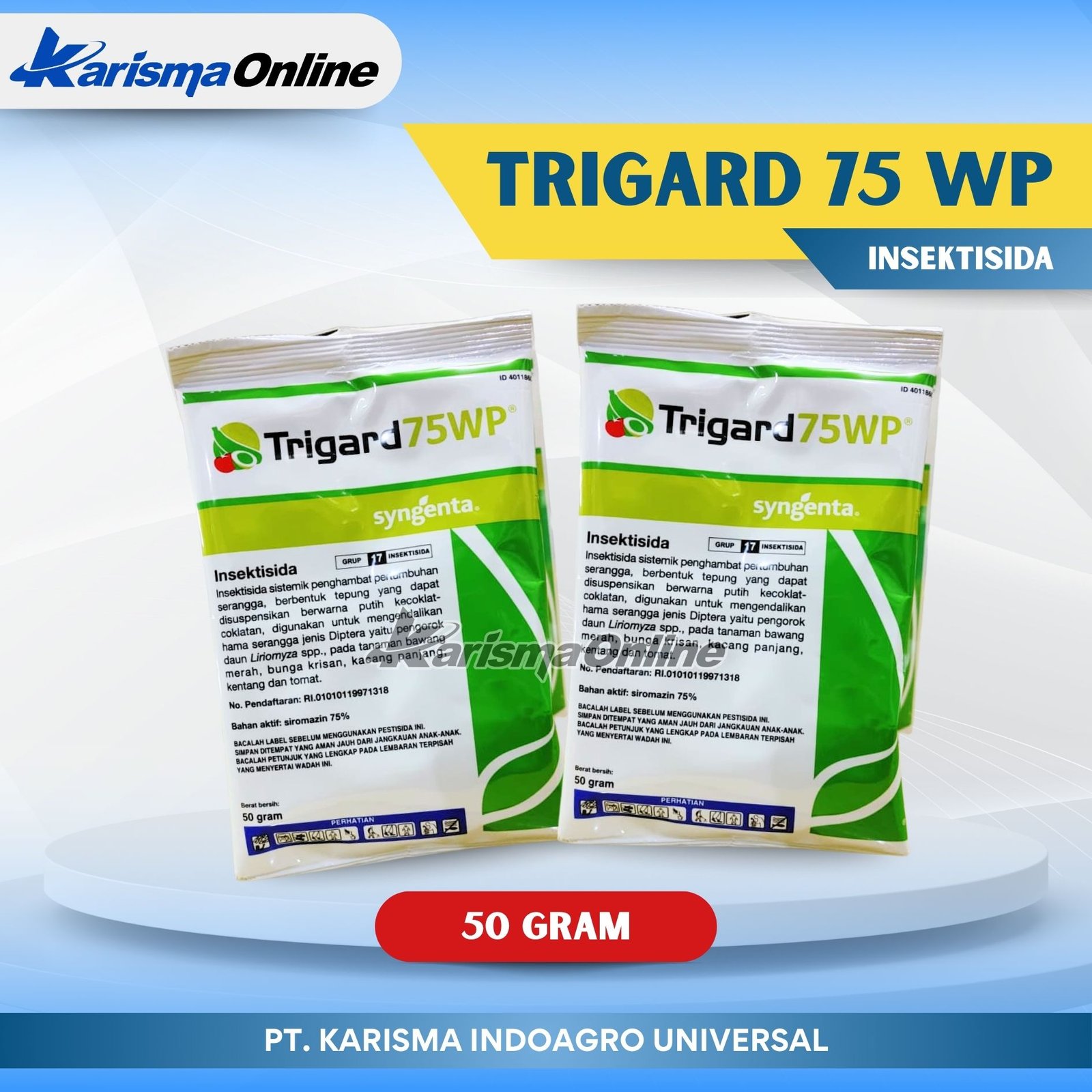 Trigard 75 WP 10 X 10 X 50 gr