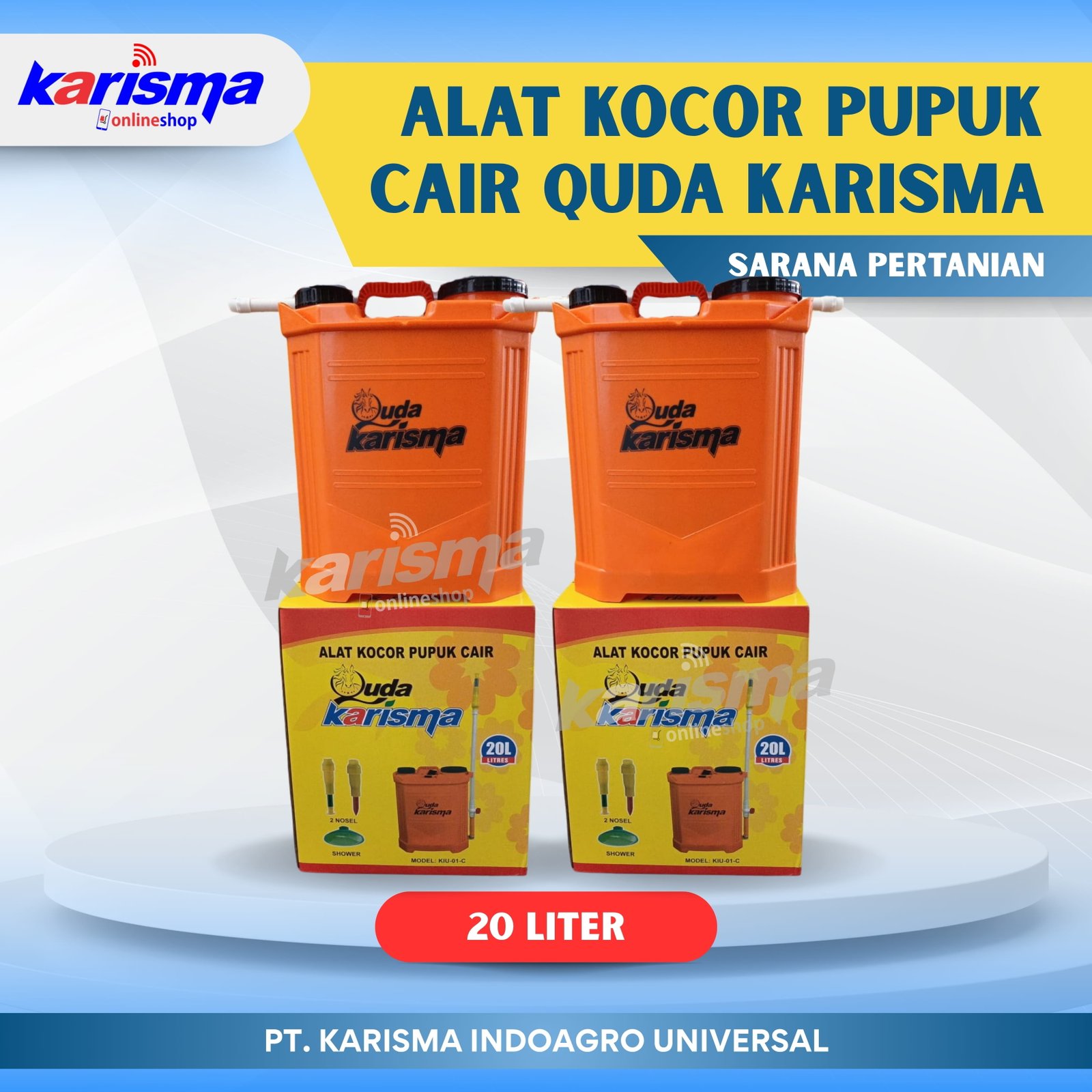 Alat Kocor Pupuk Cair Quda Karisma 20 ltr