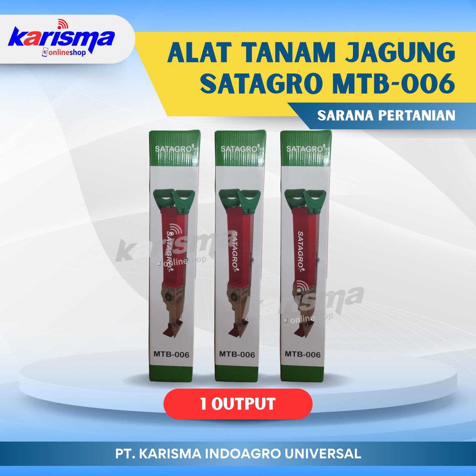 Alat Tanam Jagung 1 Output Satagro MTB-006 6 X 1 pcs