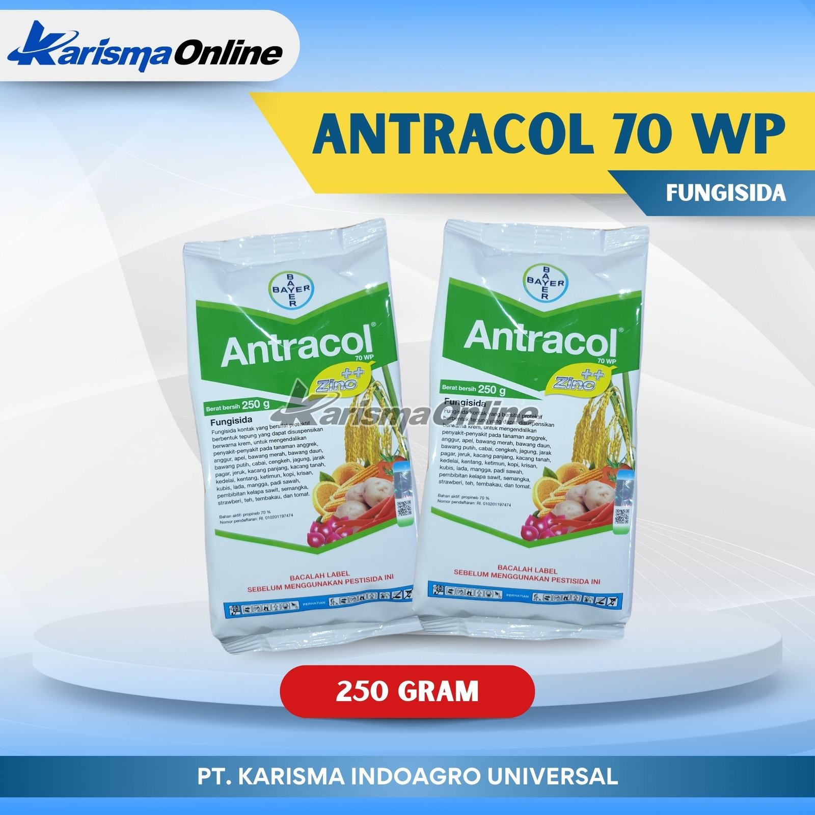 Antracol 70 WP 20 X 500 gr
