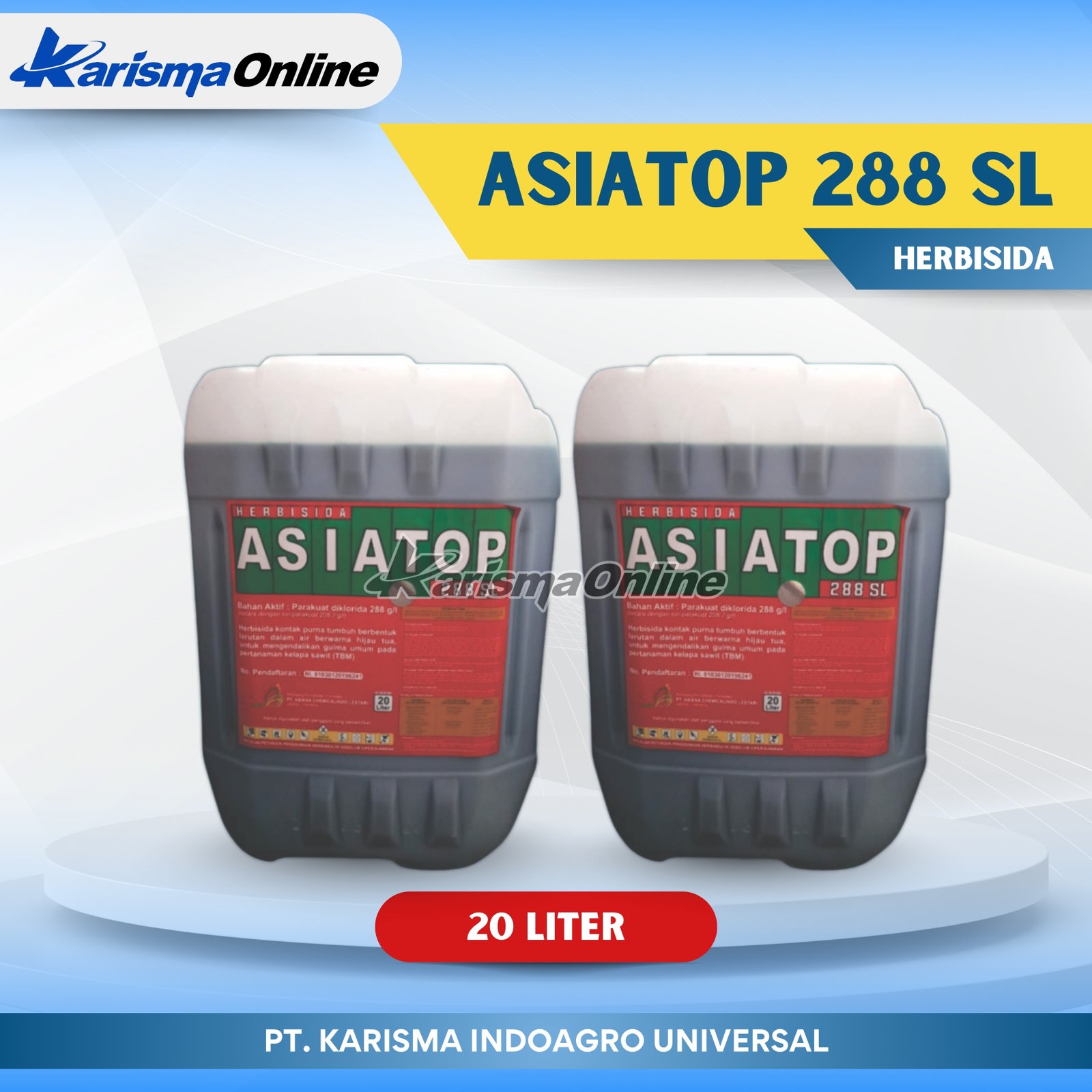 Asia Top 288 SL 20 X 1 ltr