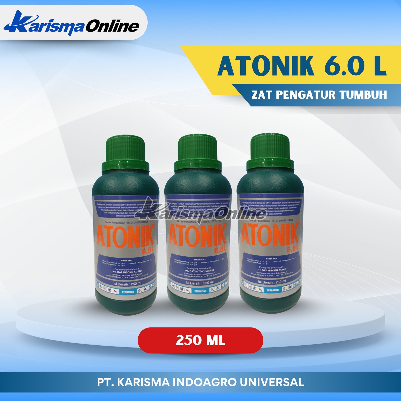 Atonik 6.0 L 30 X 250 ml