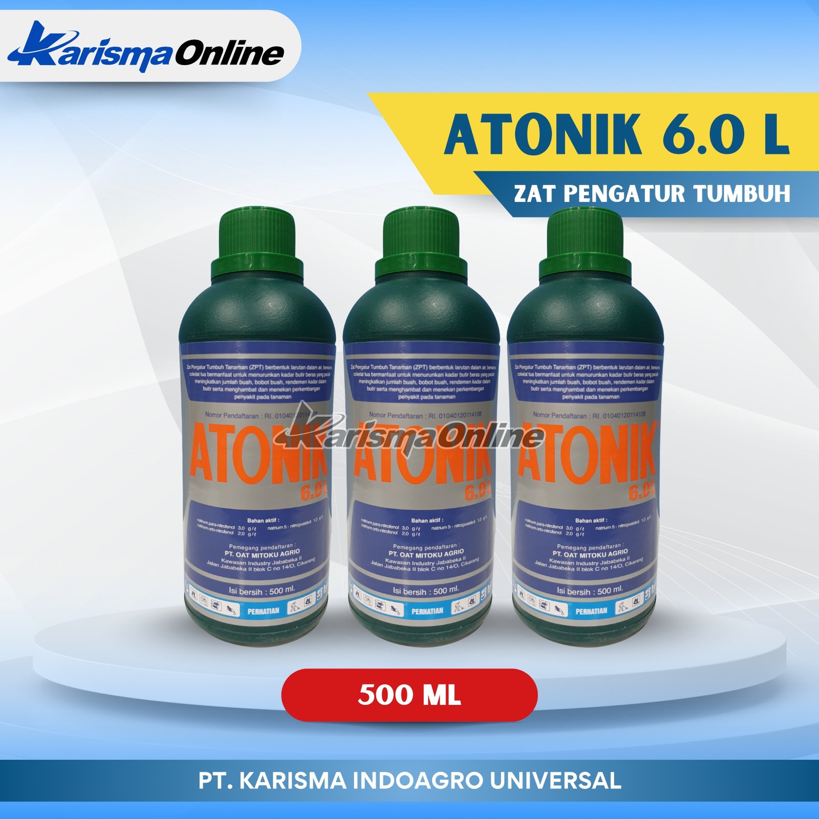 Atonik 6.0 L 50 X 100 ml