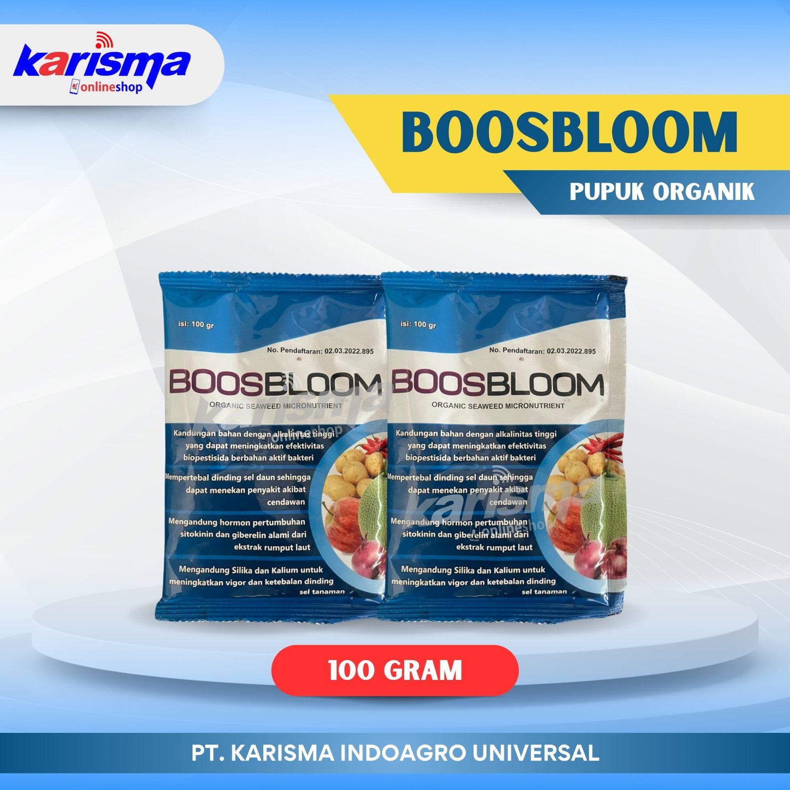 Boosbloom 50 X 100 gr