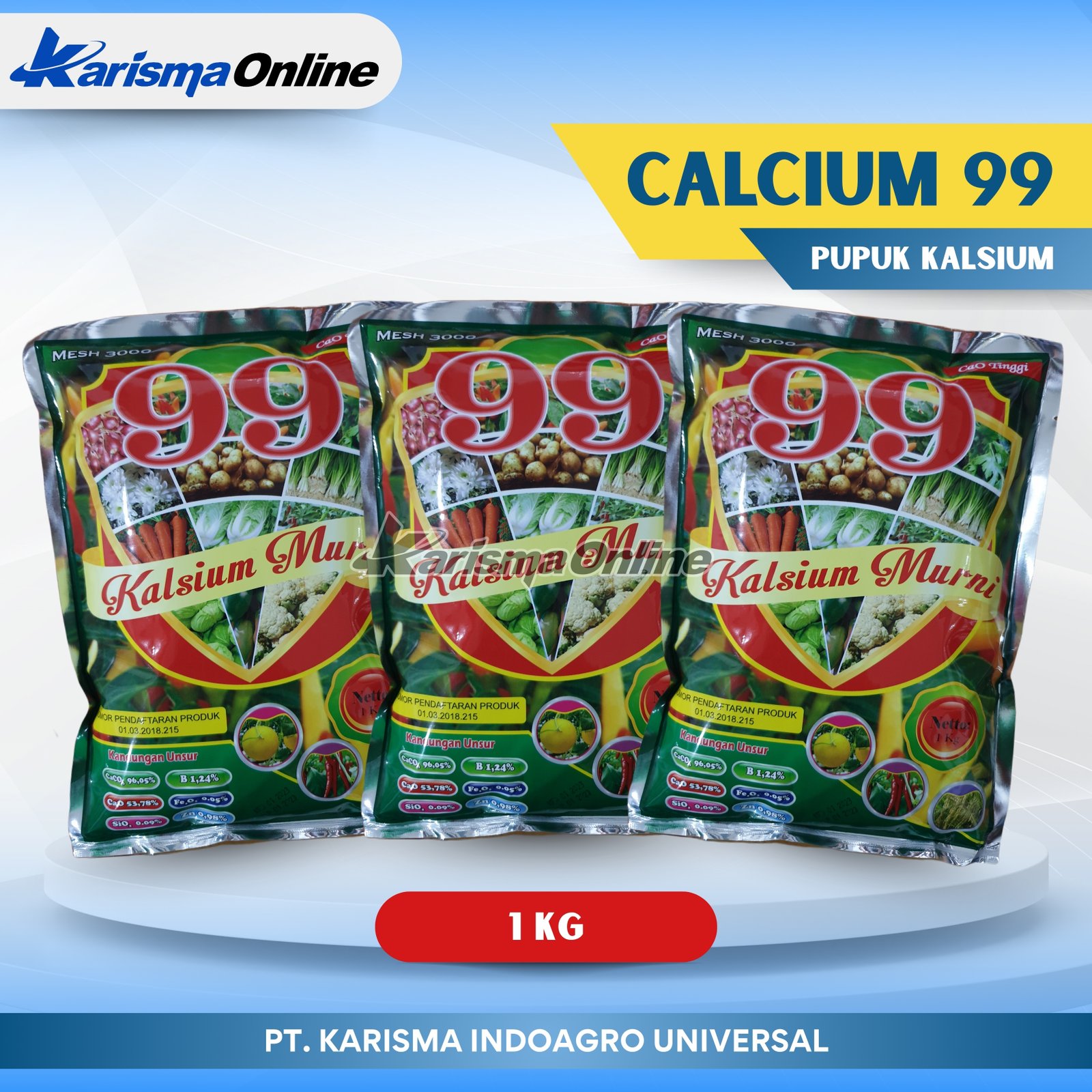 Calcium 99 20 X 1 kg