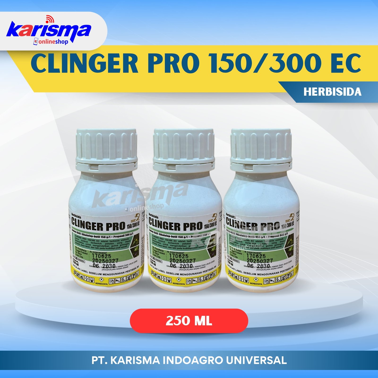Clinger Pro 150/300 EC 48 X 250 ml