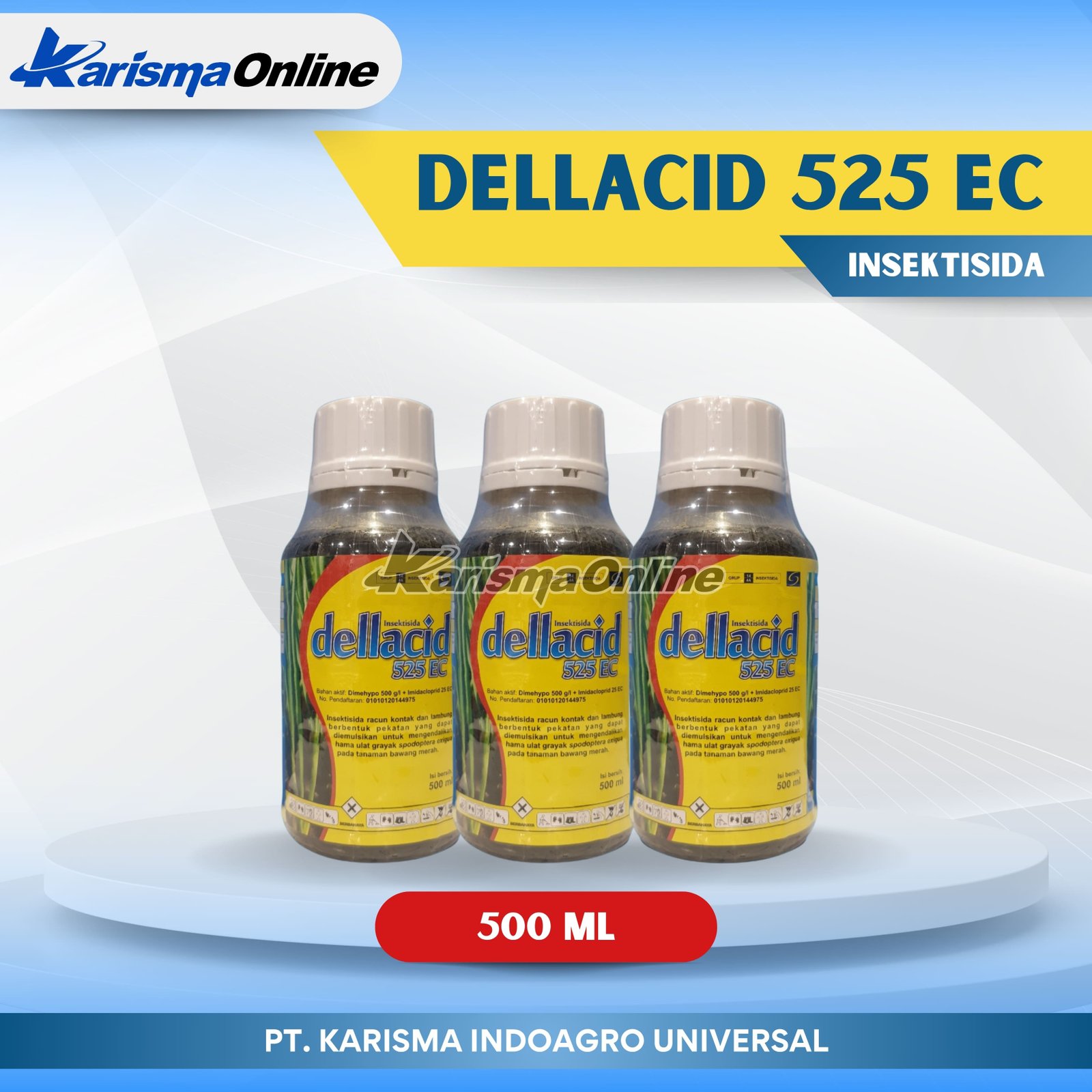 Dellacid 525 EC 25 X 500 ml