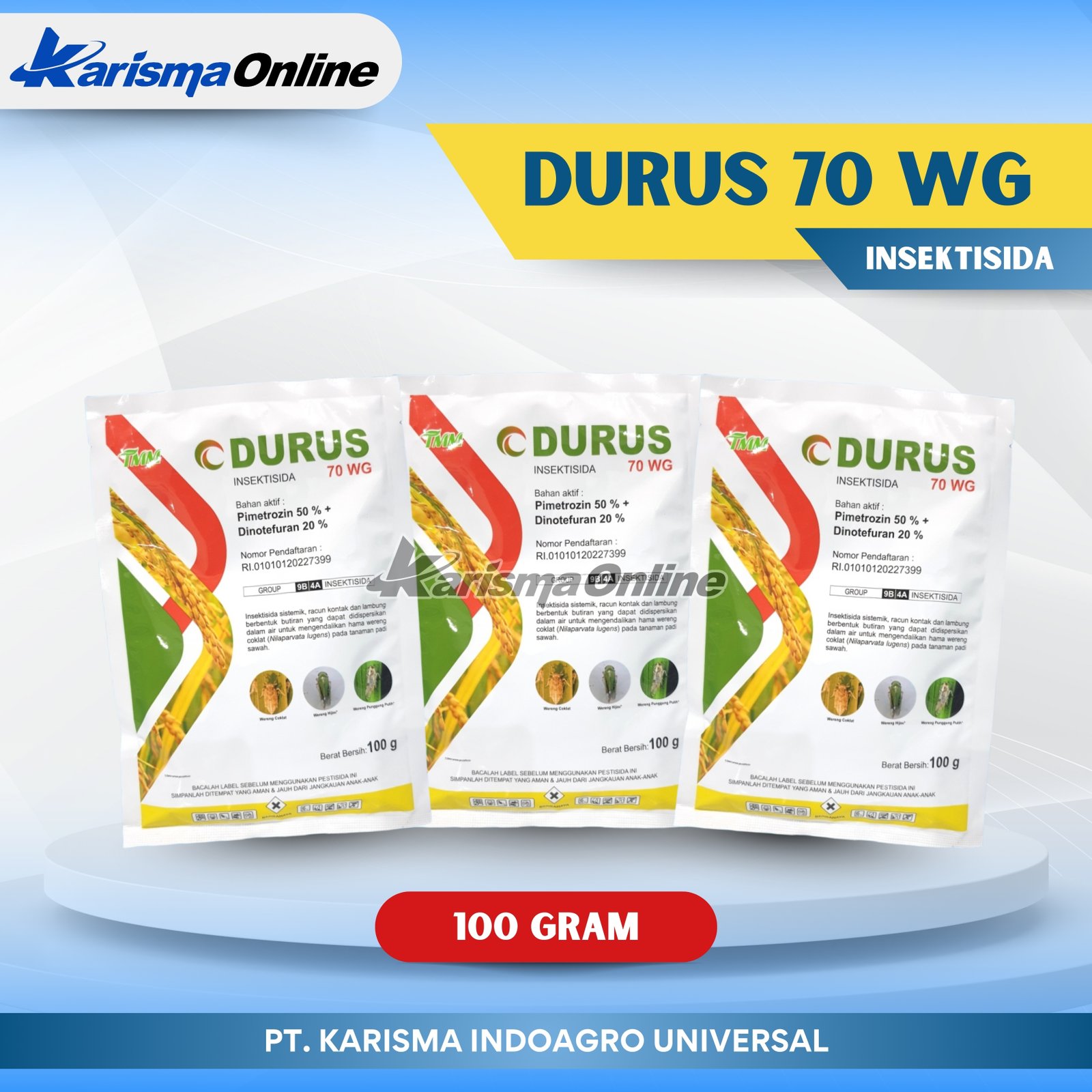 Durus 70 WG 20 X 100 gr