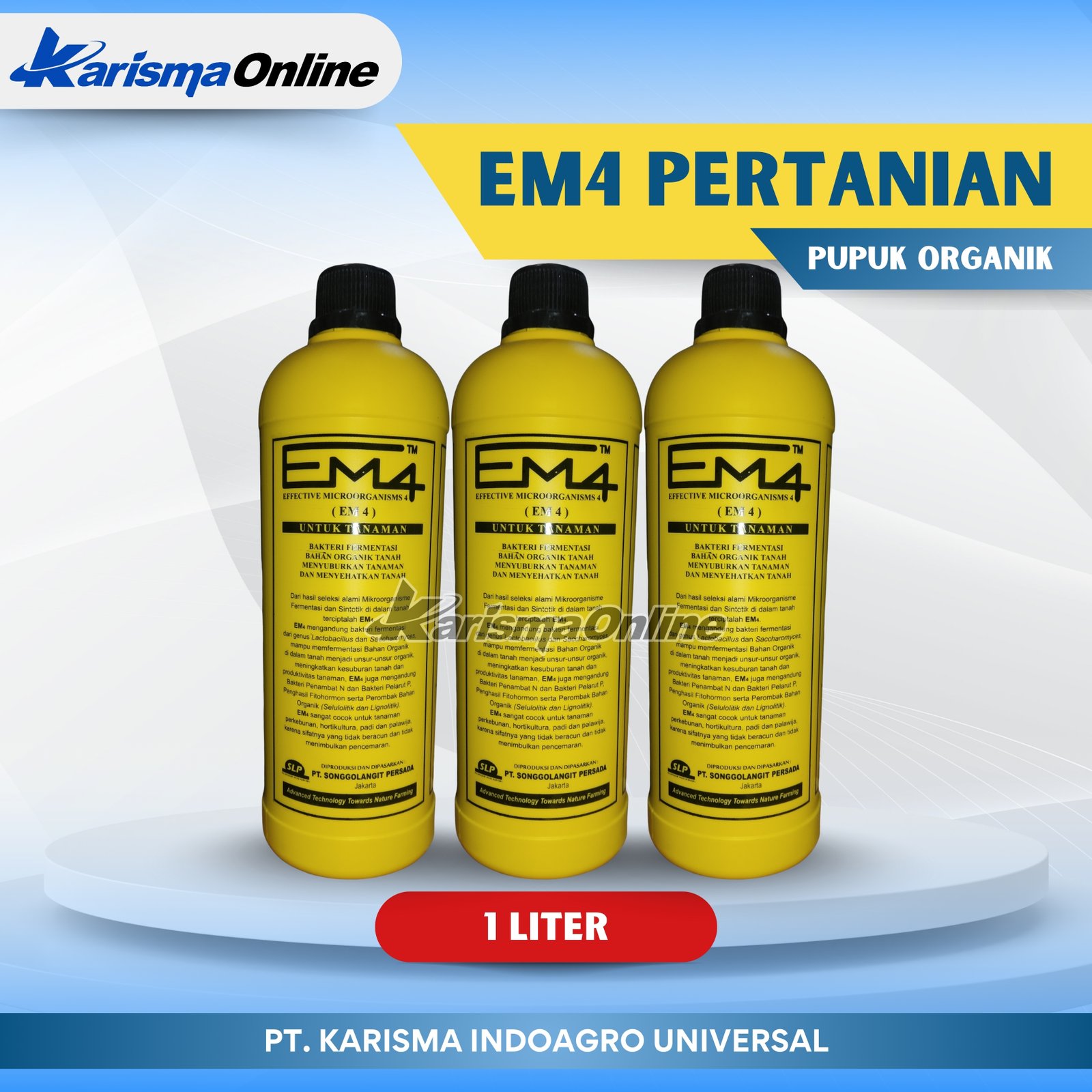 EM-4 Pertanian (LK) 15 X 1 ltr