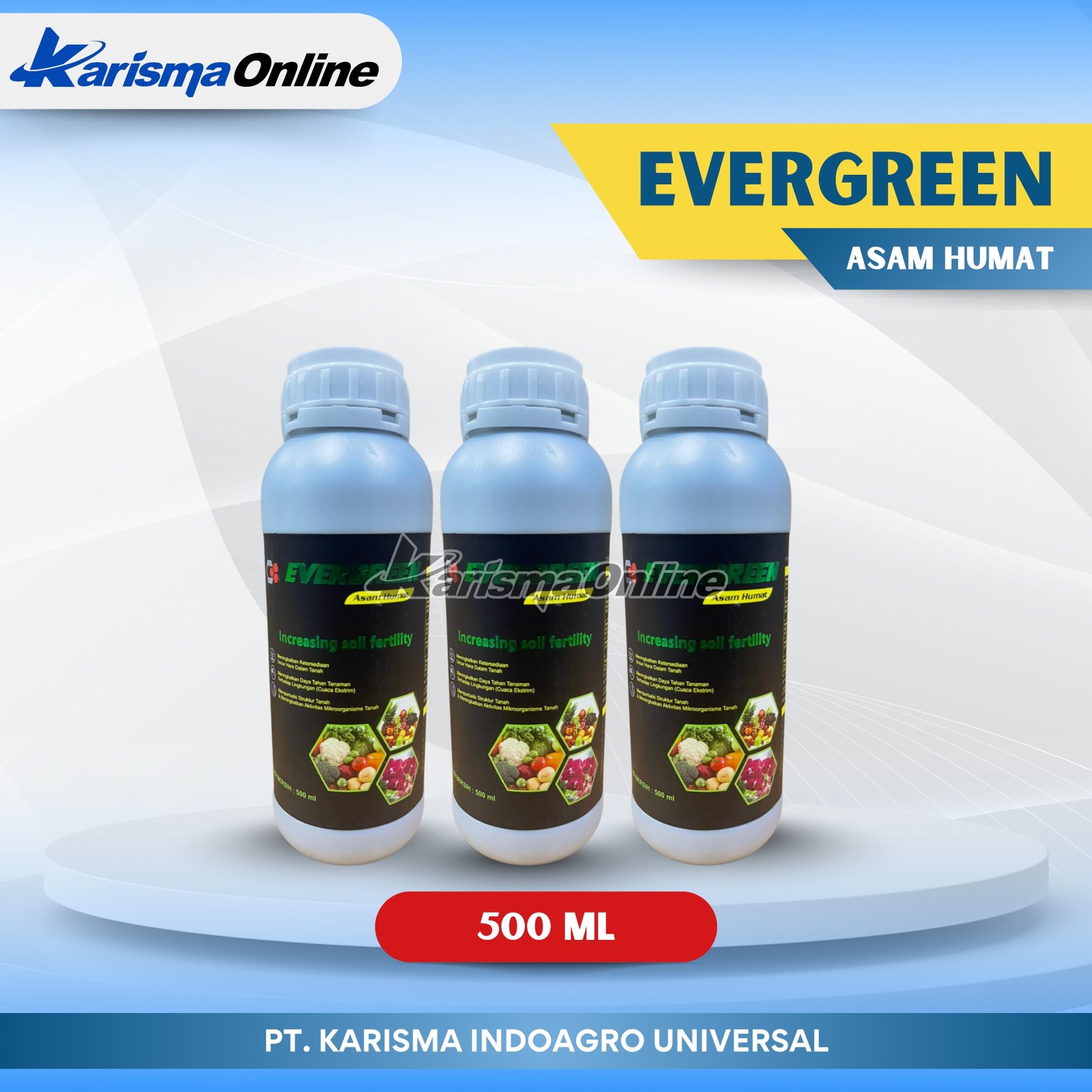 Ever Green Asam Humat 30 X 500 ml