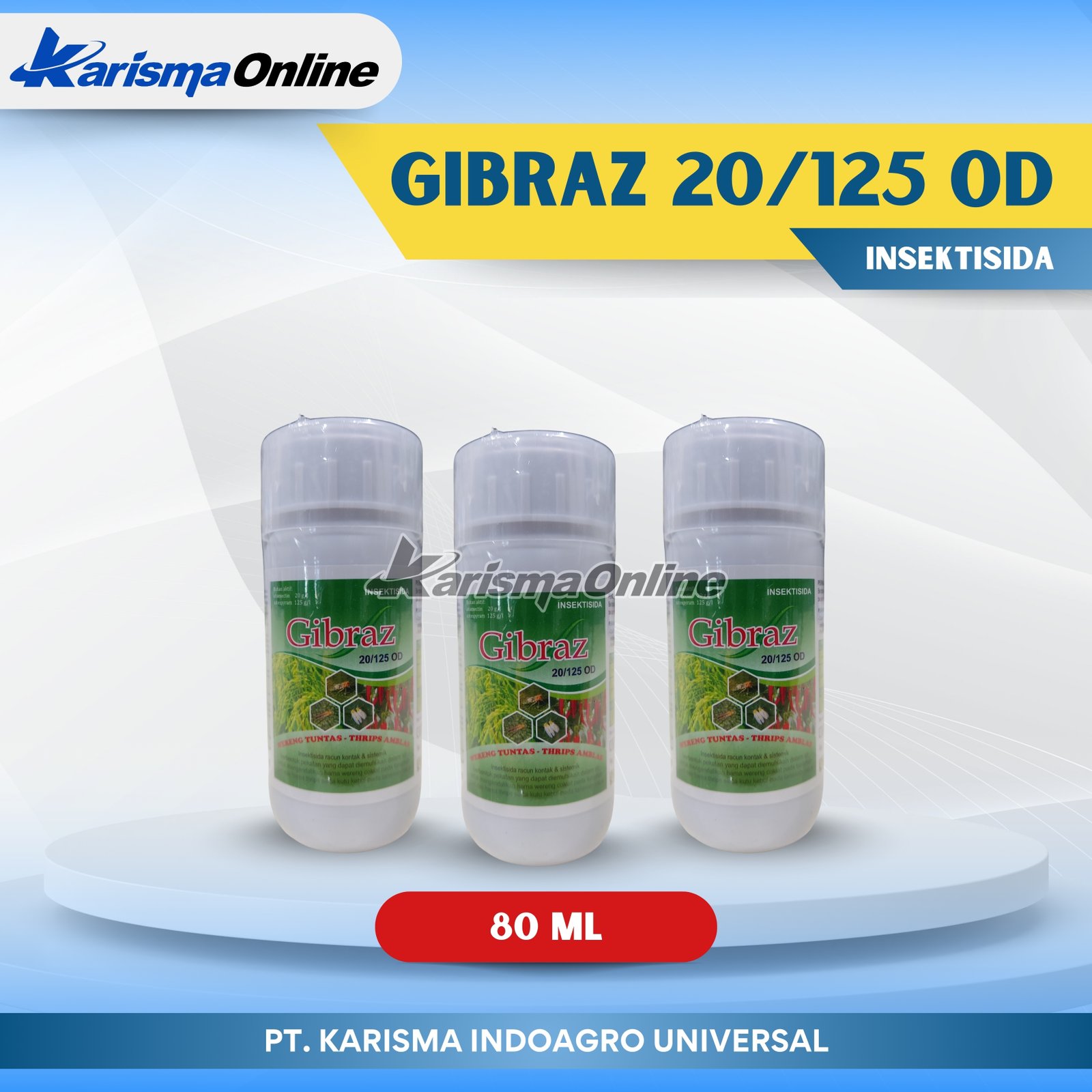 Gibraz 20/125 OD 100 X 80 ml