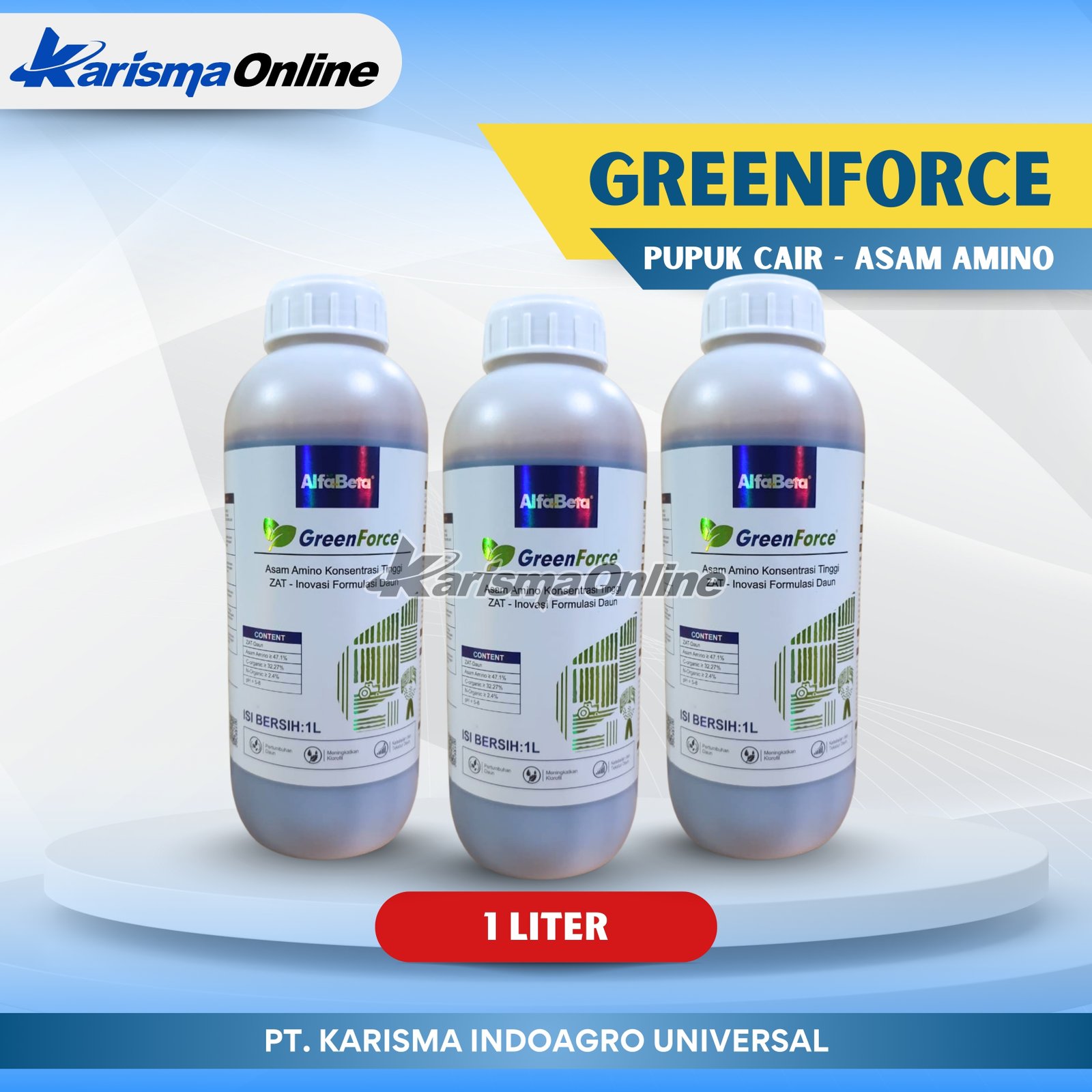 Greenforce 12 X 1 ltr
