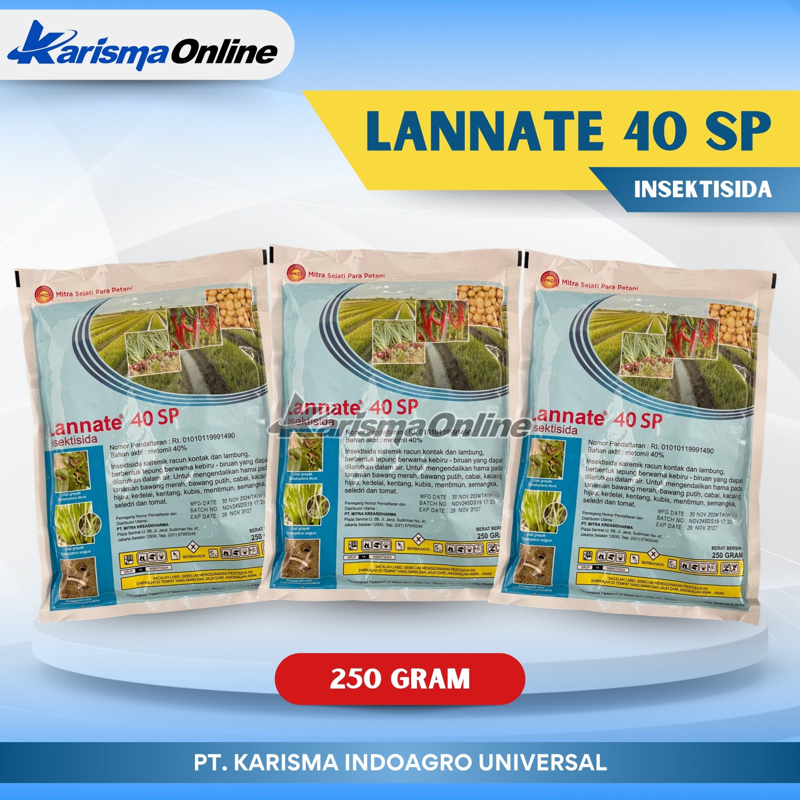 Lannate 40 SP 40 X 250 gr