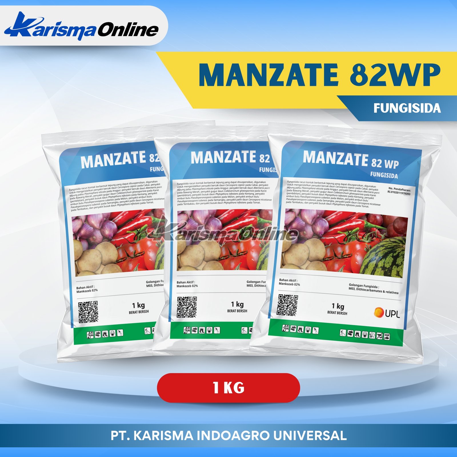Manzate 82 WP 10 X 1 kg
