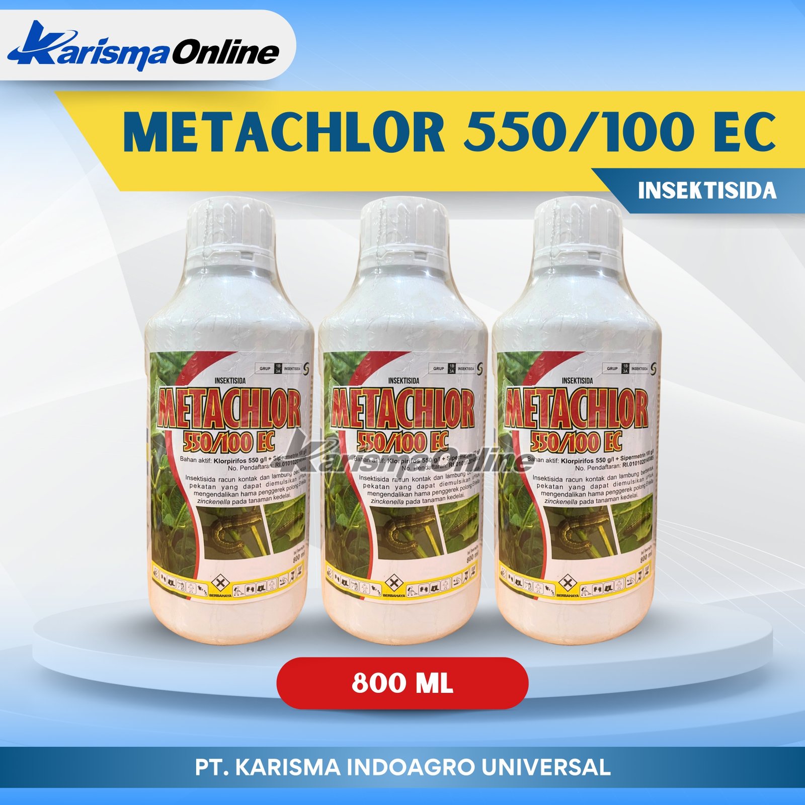 Metachlor 550/100 EC 20 X 800 ml