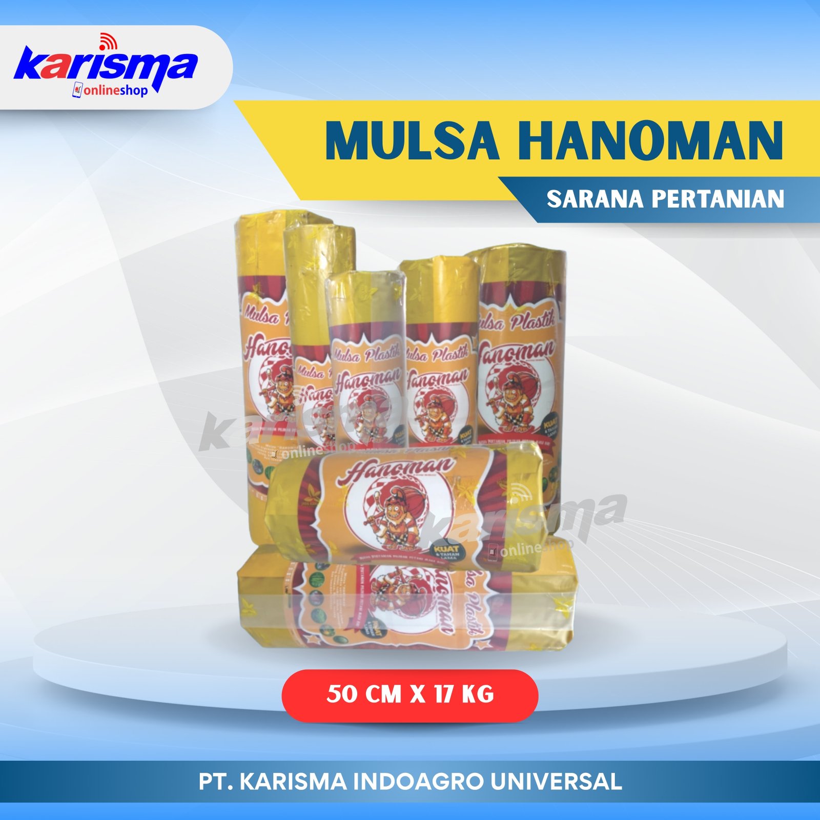 Mulsa Hanoman 50 cm X 17 kg (Roll)