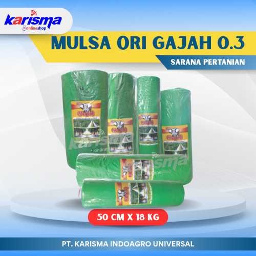 Mulsa Ori Gajah 0.3 50 cm X 18 kg (Roll)*