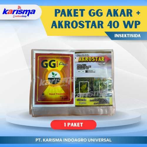 Paket GG Akar 100 X 5 ml + Akrostar 40 WP 5 gr
