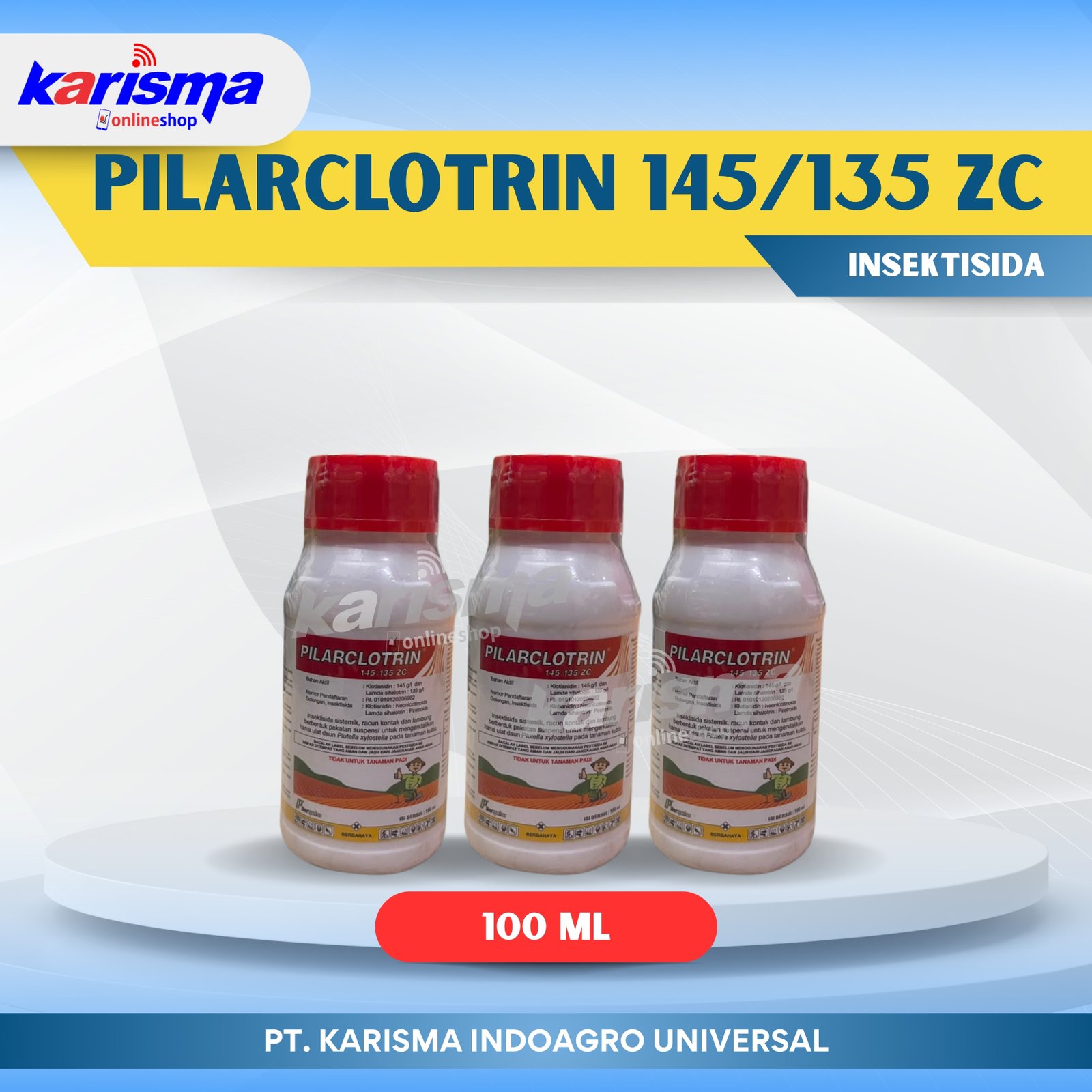 Pilarclotrin 145/135 ZC 60 X 100 ml