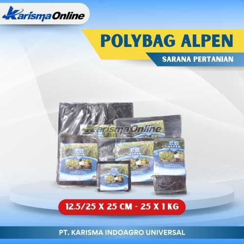 Polybag Alpen 12.5/25 X 25 cm - 25 X 1 kg