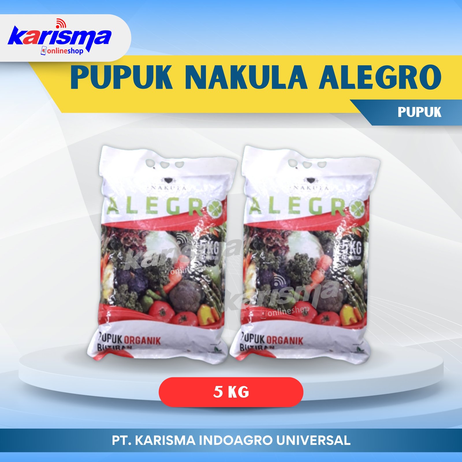 Pupuk Nakula Alegro 5 X 5 kg