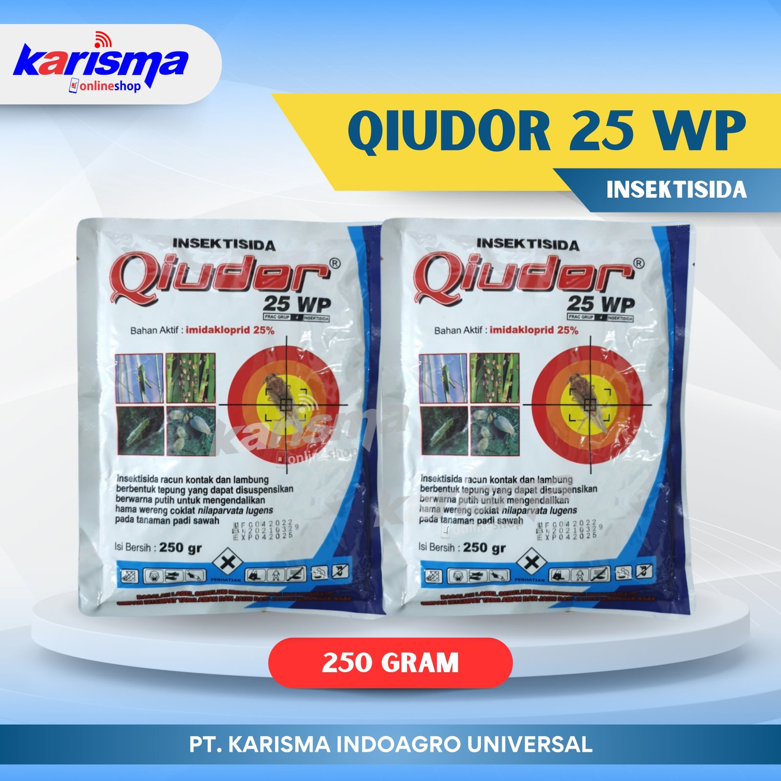 Qiudor 25 WP 40 X 250 gr*