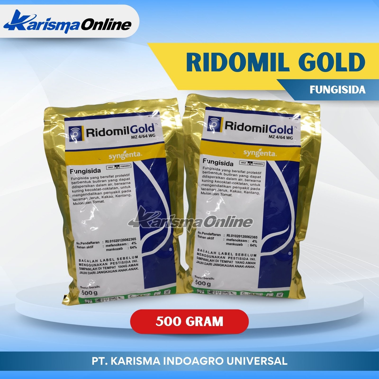 Ridomil Gold MZ 4/64 WG 20 X 500 gr