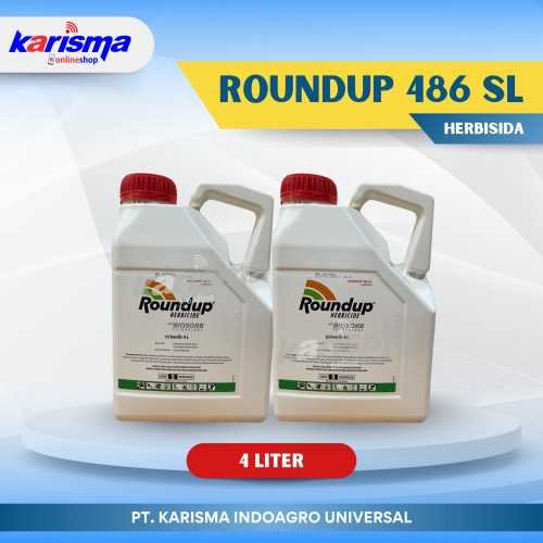 Round Up 486 SL 4 X 4 ltr
