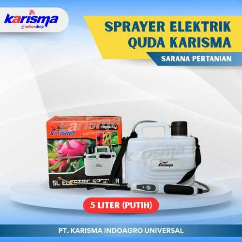 Sprayer Elektrik Quda Karisma 5 L 1 x 6 pcs (Putih)