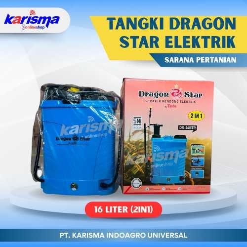 Tangki Dragon Star 16 ltr Double Fungsi (Biru)