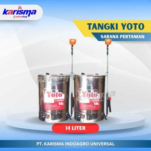 Tangki Yoto 14 ltr SS BTR