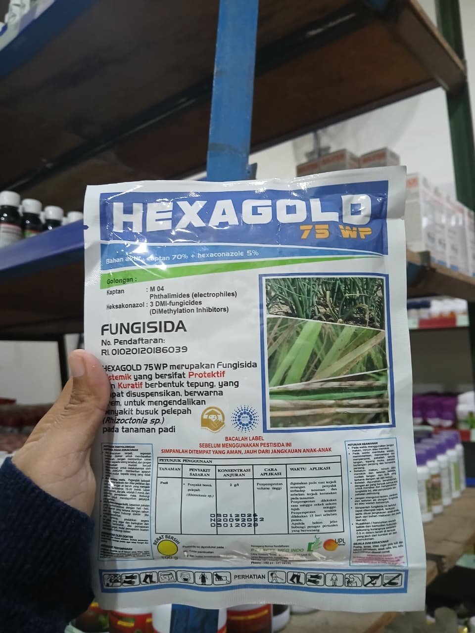 Hexagold 75 WP 50 X 100 gr*