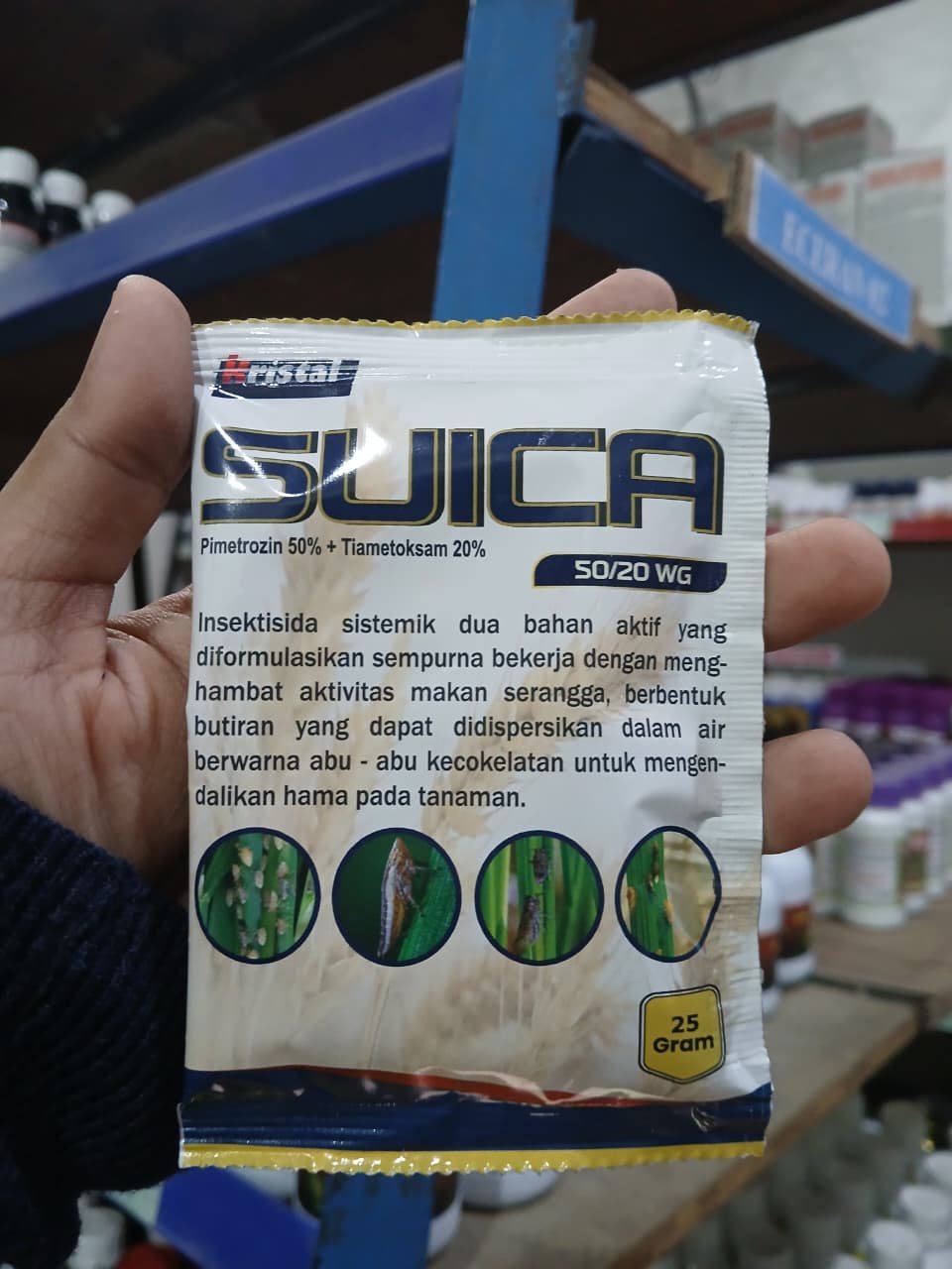 Suica 50/20 WG 10 X 20 X 25 gr